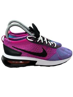 Nike Air Max FlyKnit Racer Women’s Fuchsia Dream Sneakers, Size 7.